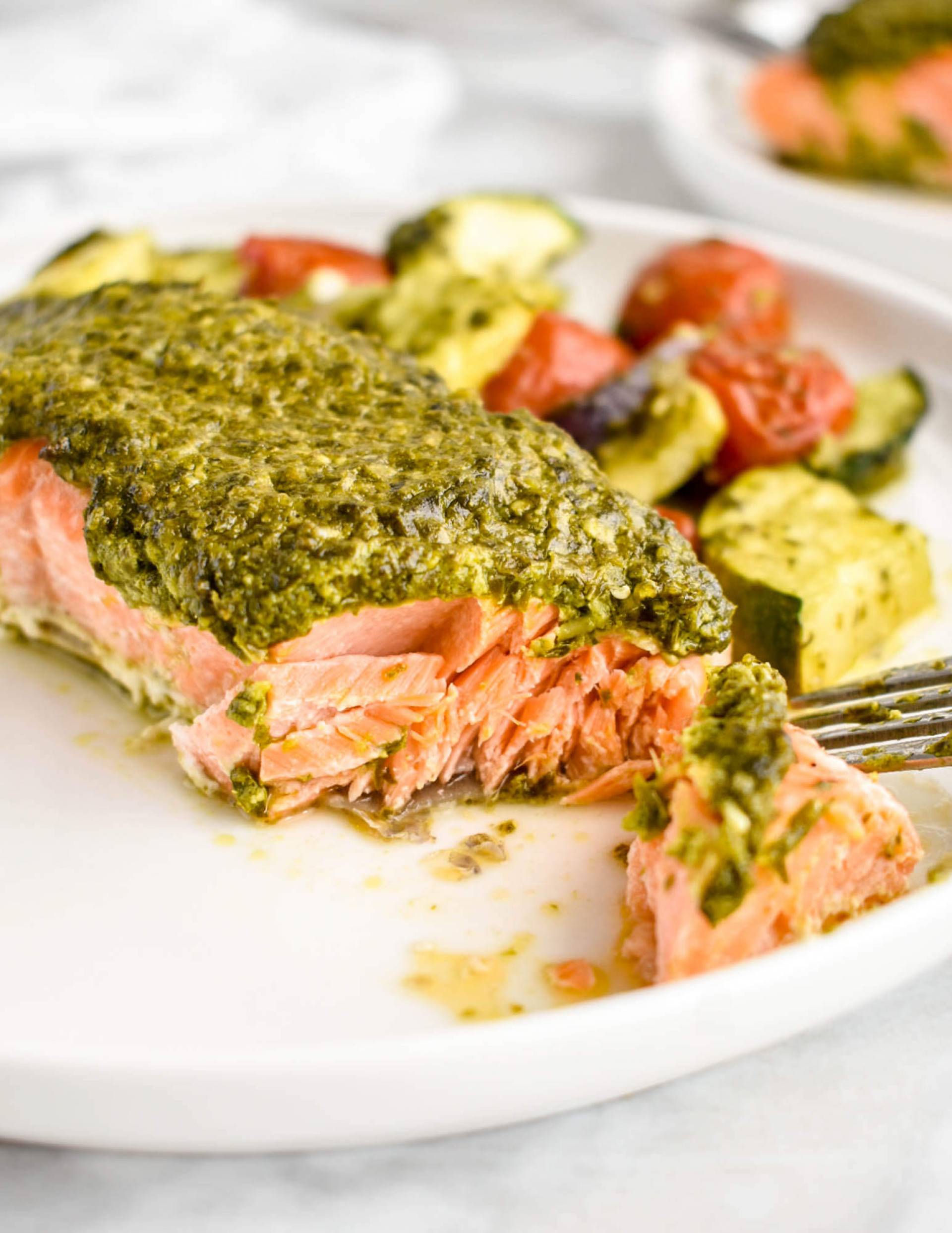 Pesto Salmon