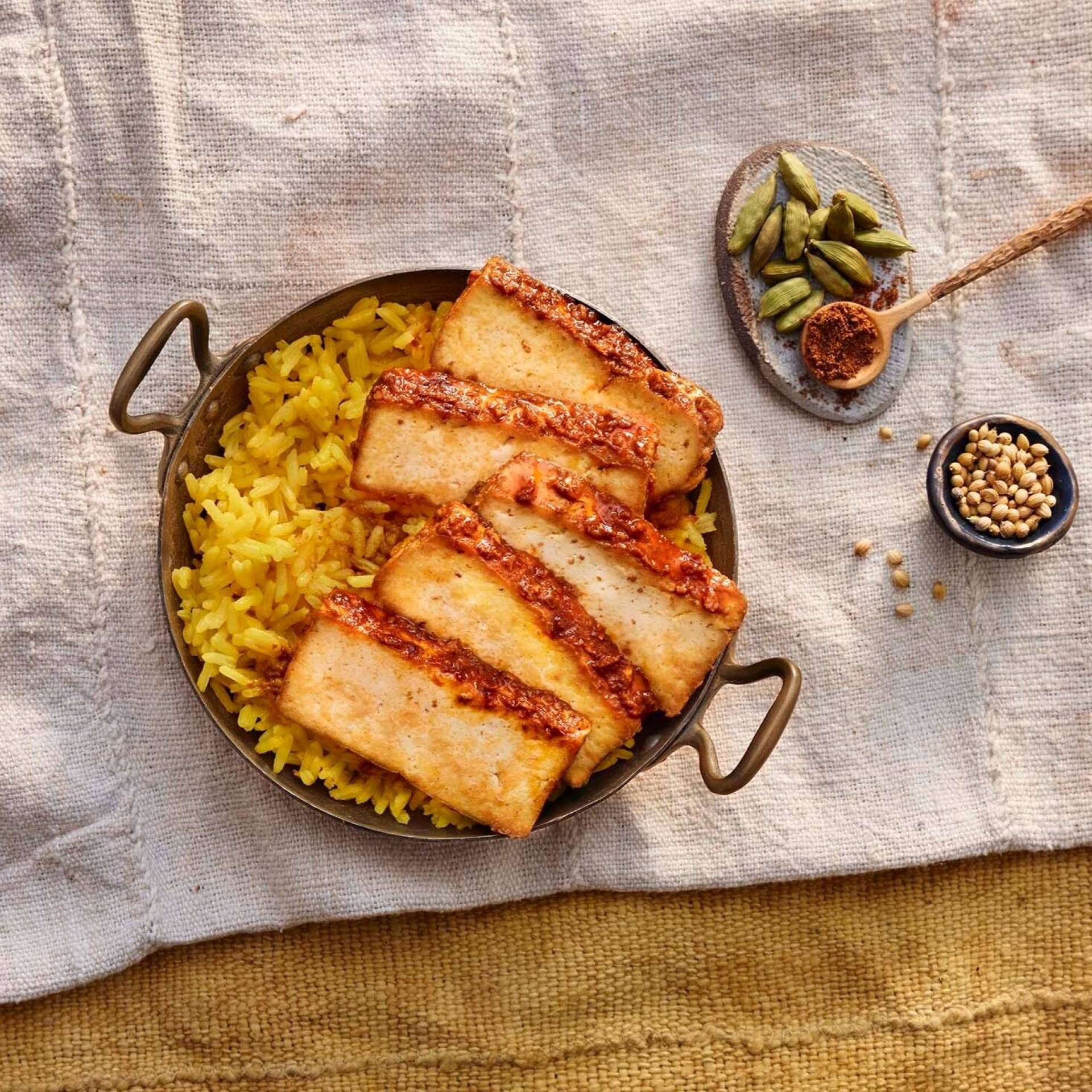 Grilled Tandoori Tofu