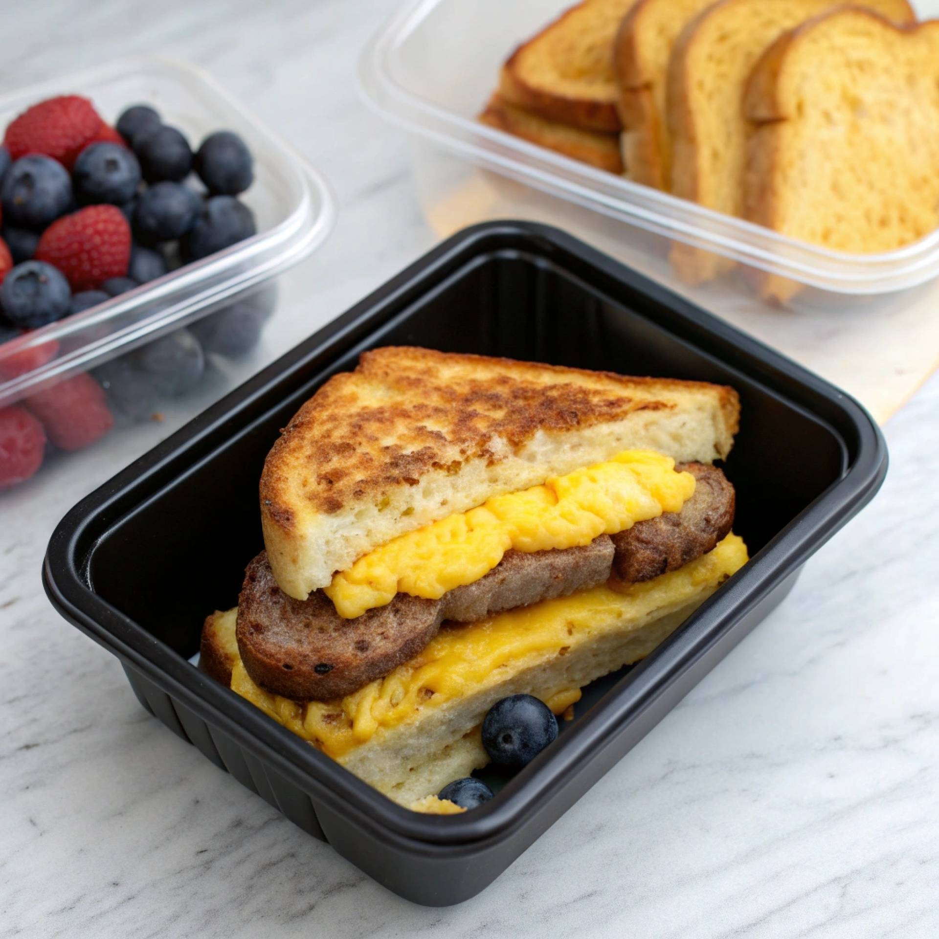 Breakfast - French Toast Sandwich
