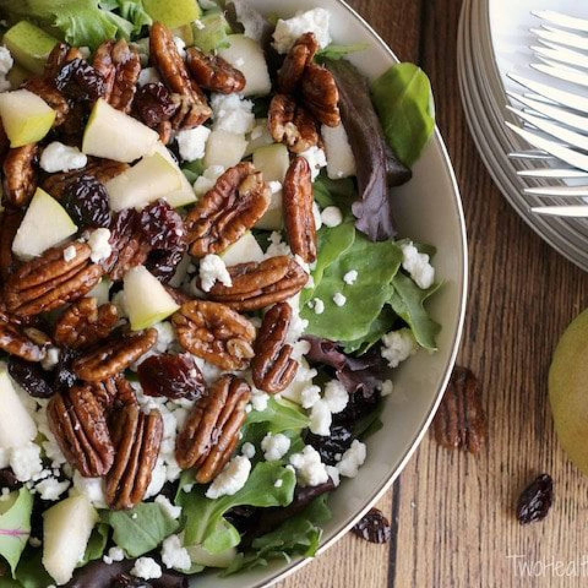 Pear and Goat Cheese Salad