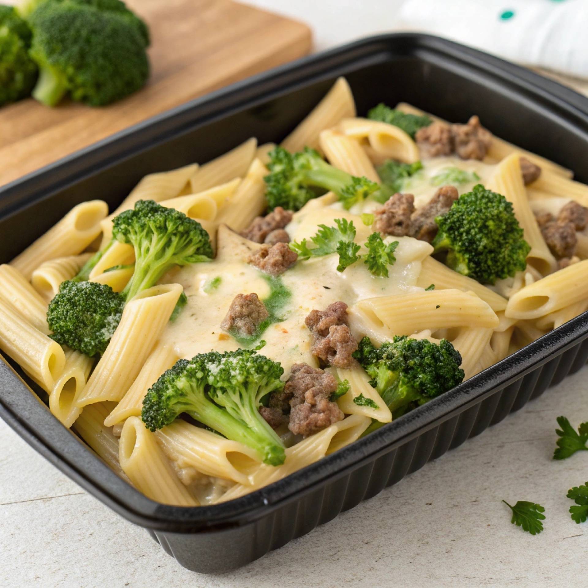 Cheeseburger GF Penne Pasta