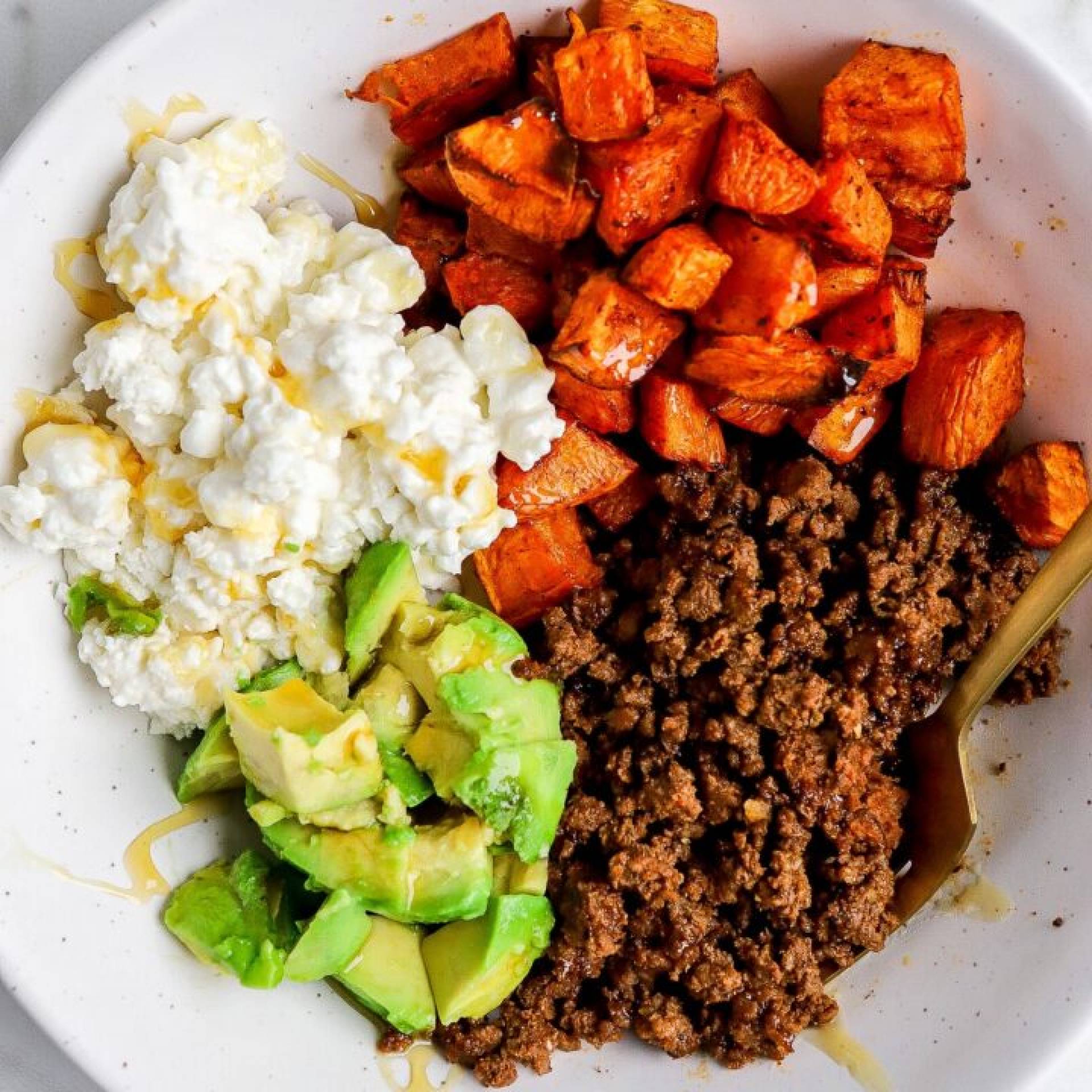 Ground Beef and Cottage Cheese Box