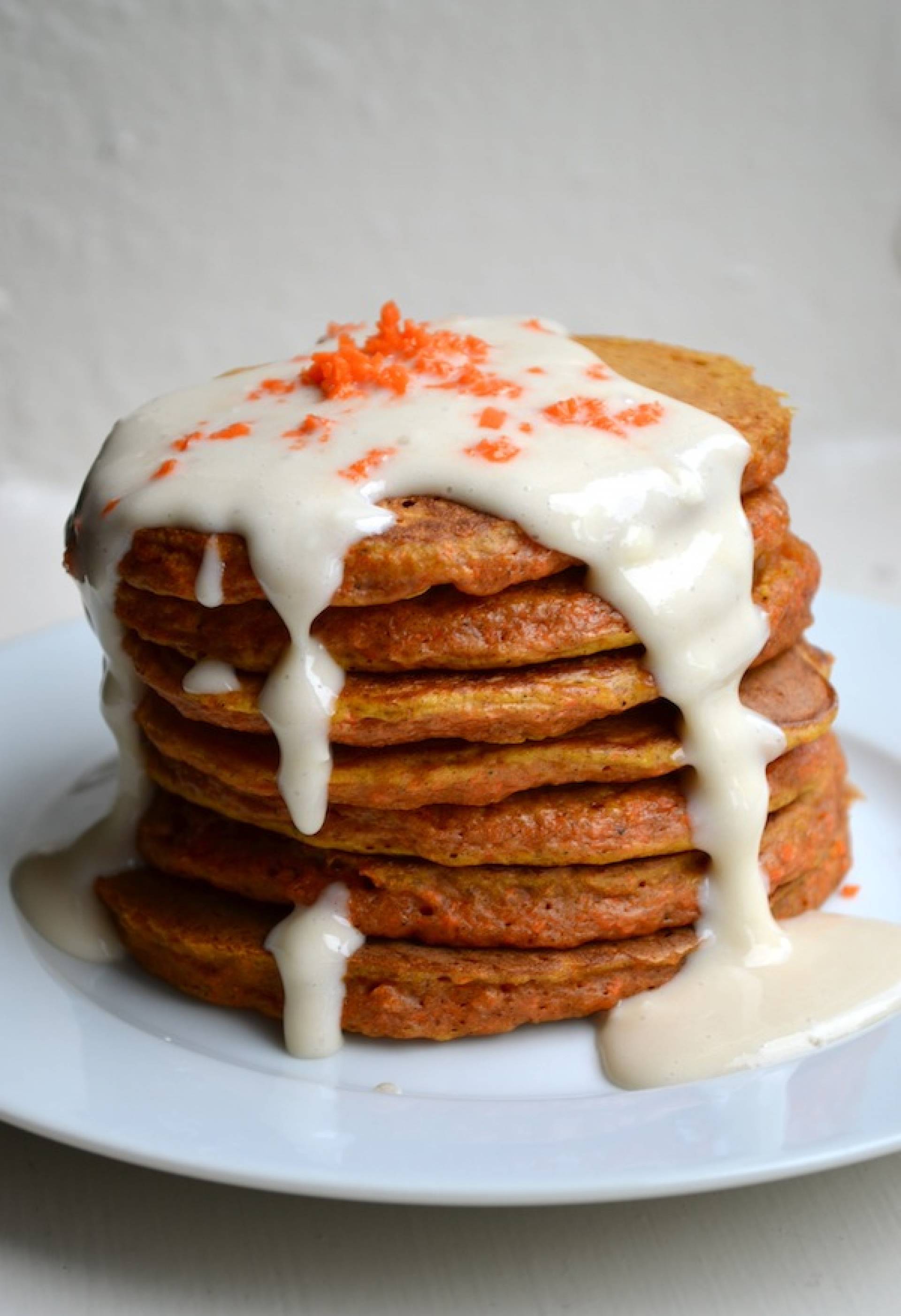 Breakfast - Carrot Cake Protein Pancakes