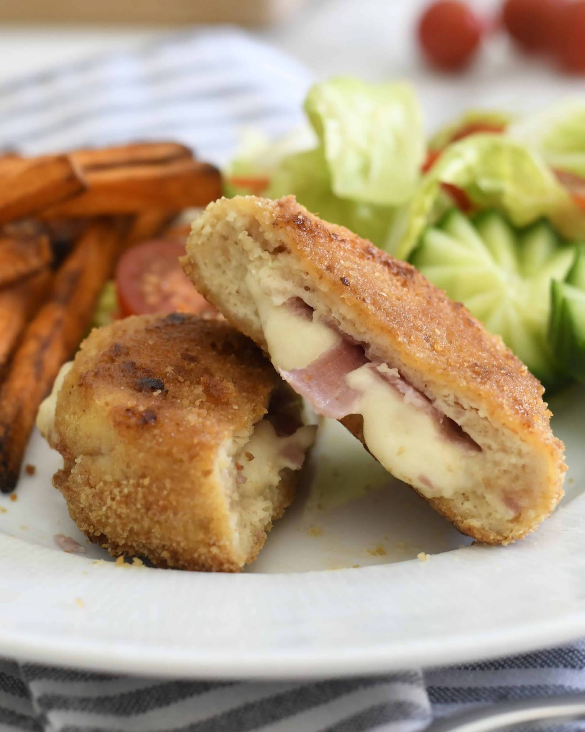 Ground Chicken Cordon Bleu- NOT GLUTEN FREE