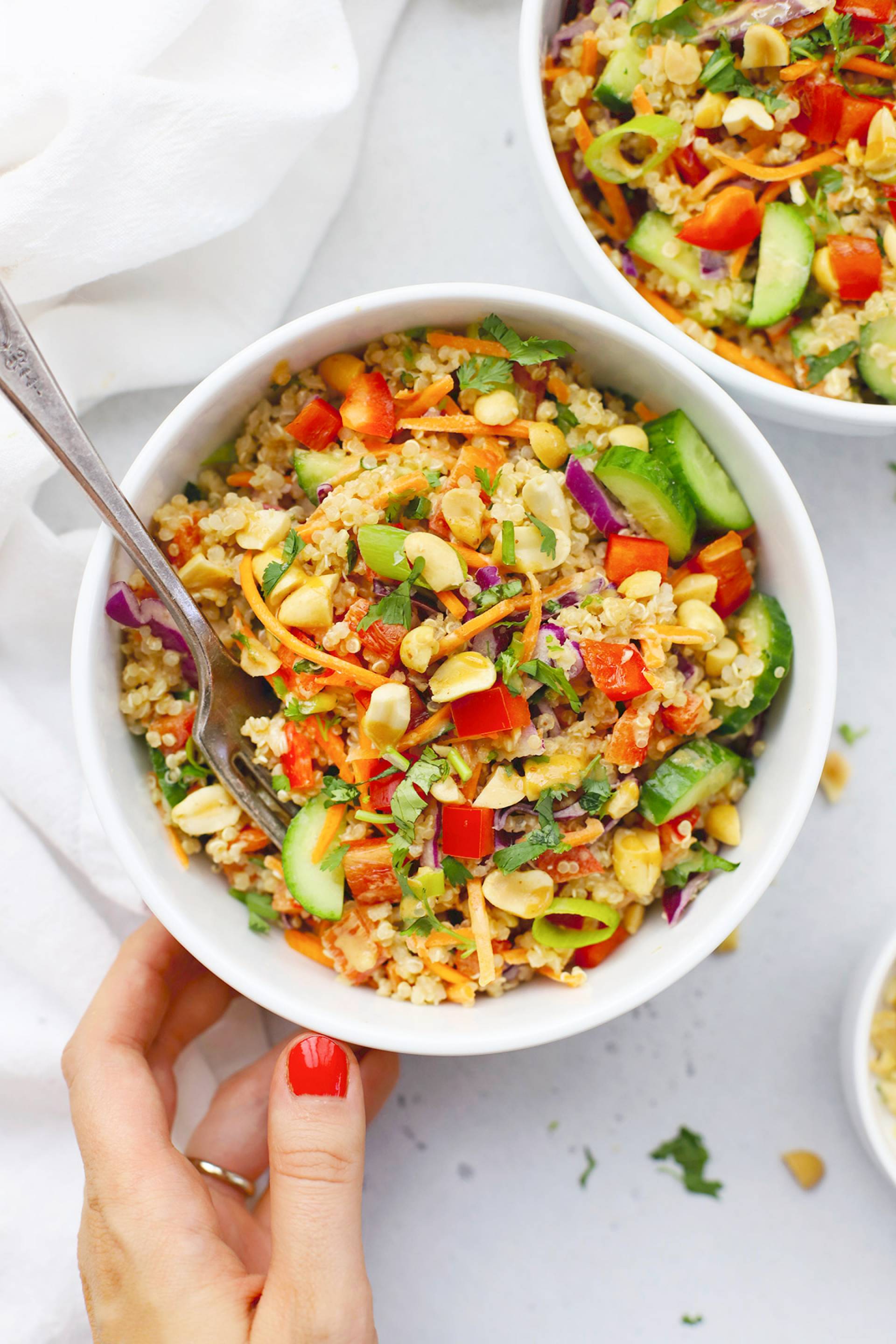 Thai Quinoa Crunch Salad
