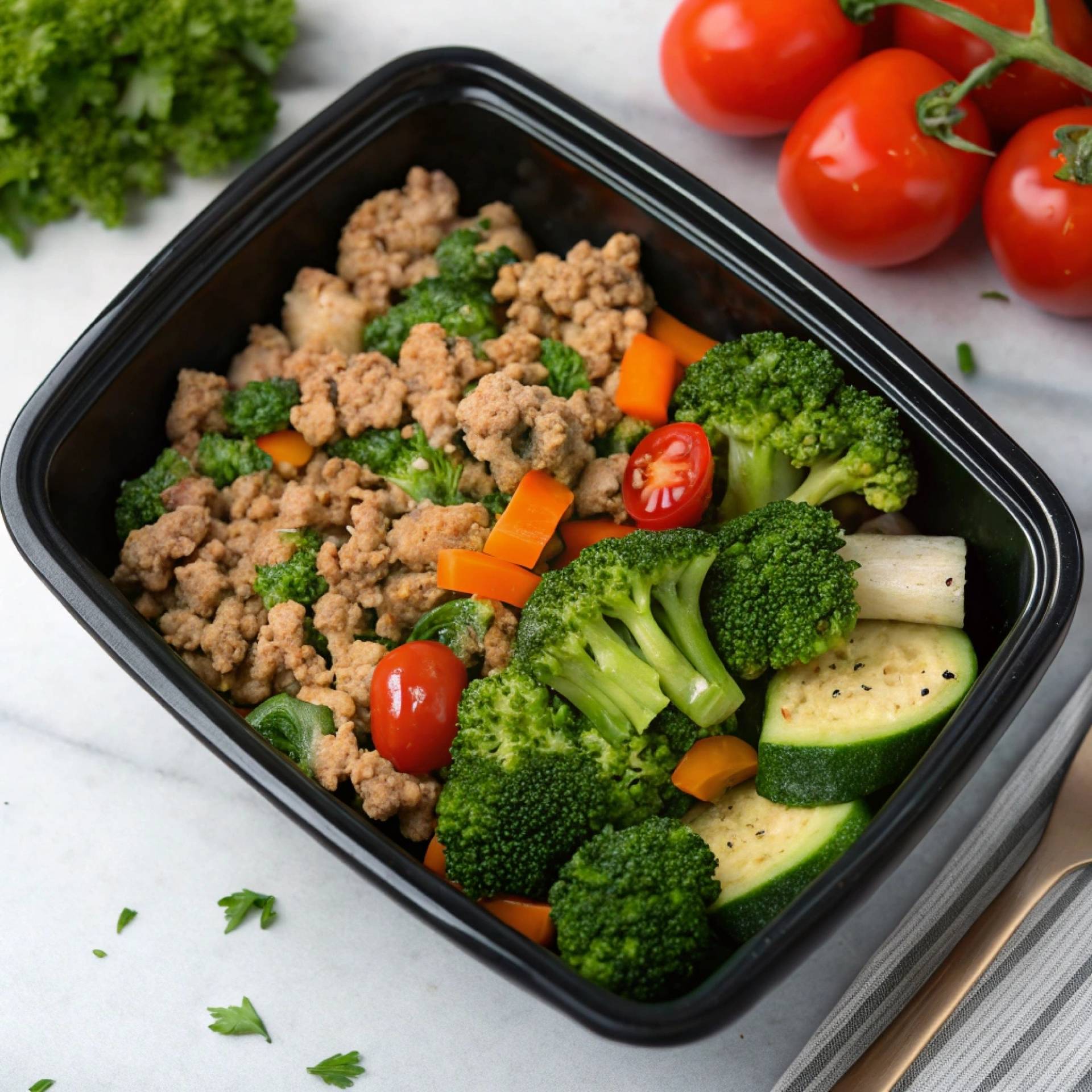 CLEAN - Turkey & Vegetables - LOW CARB