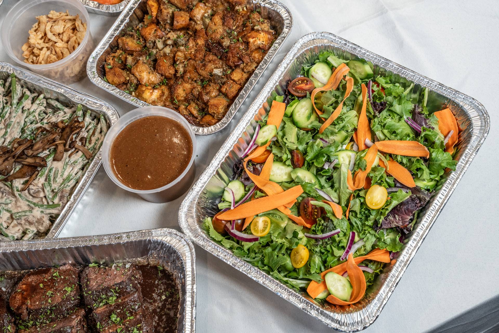 TURKEY FEAST w/ FREE PUMPKIN PIE (ORDER BEFORE 11/1)