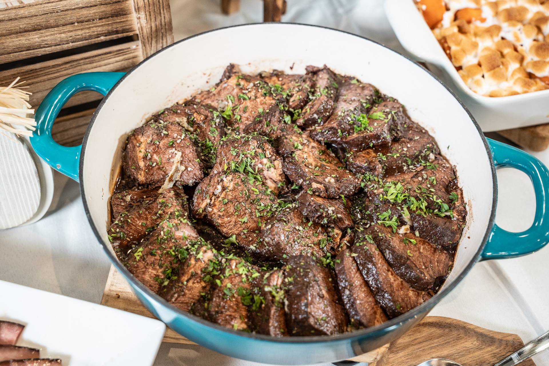 BRAISED SHORTRIB FEAST w/ FREE PIE (ORDER BEFORE 11/1)