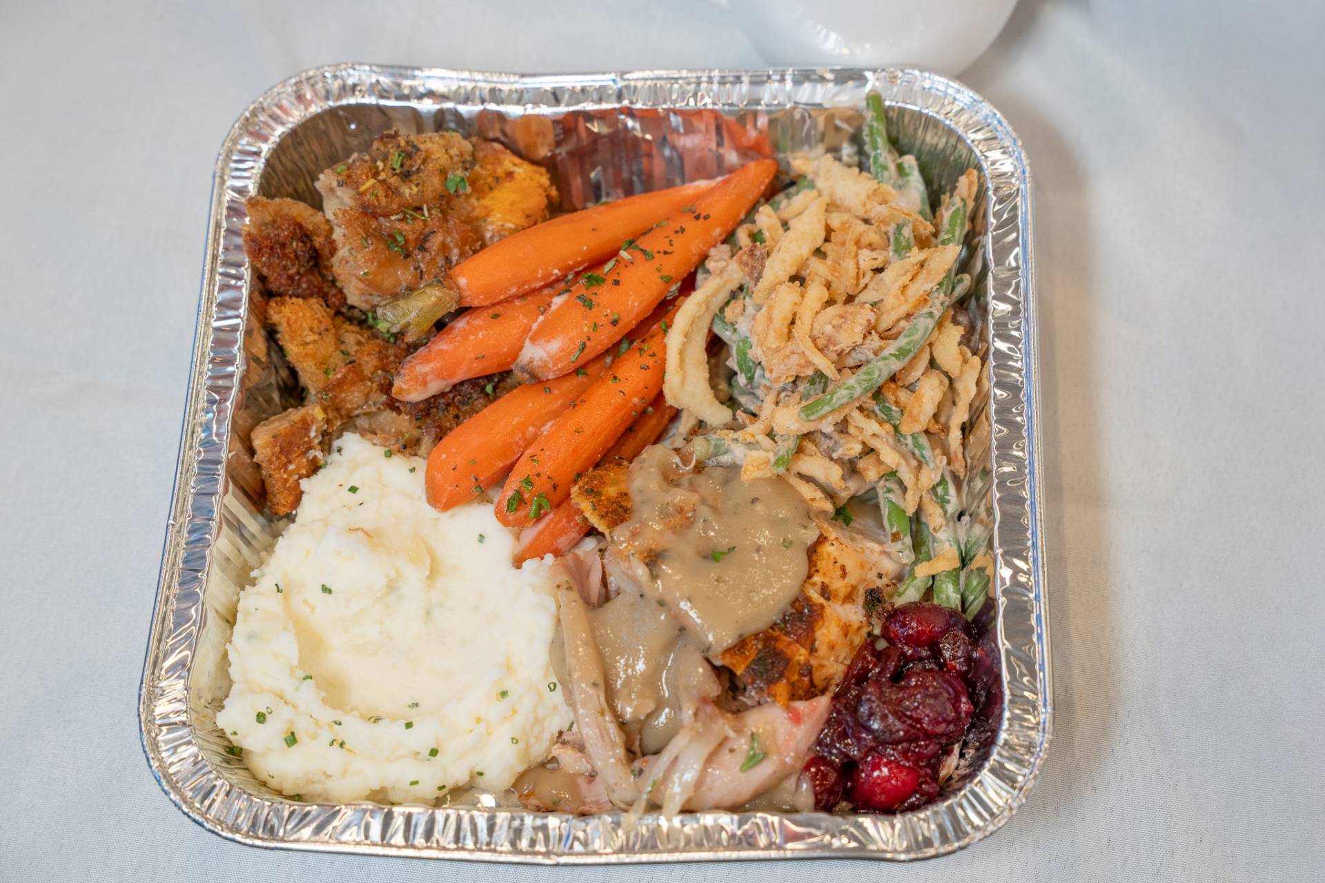 INDIVIDUAL TURKEY DINNER
