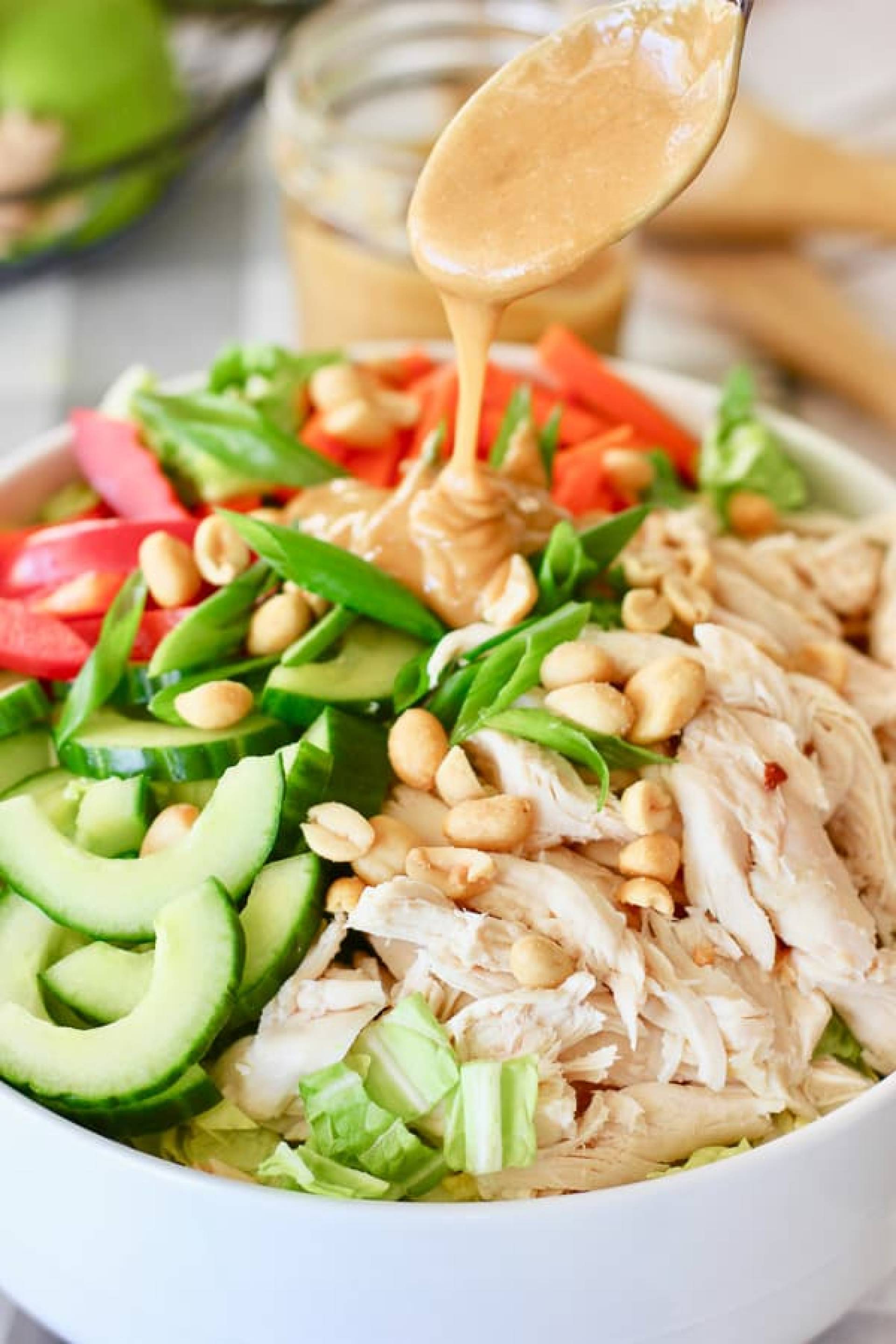 Thai Peanut Chicken Salad