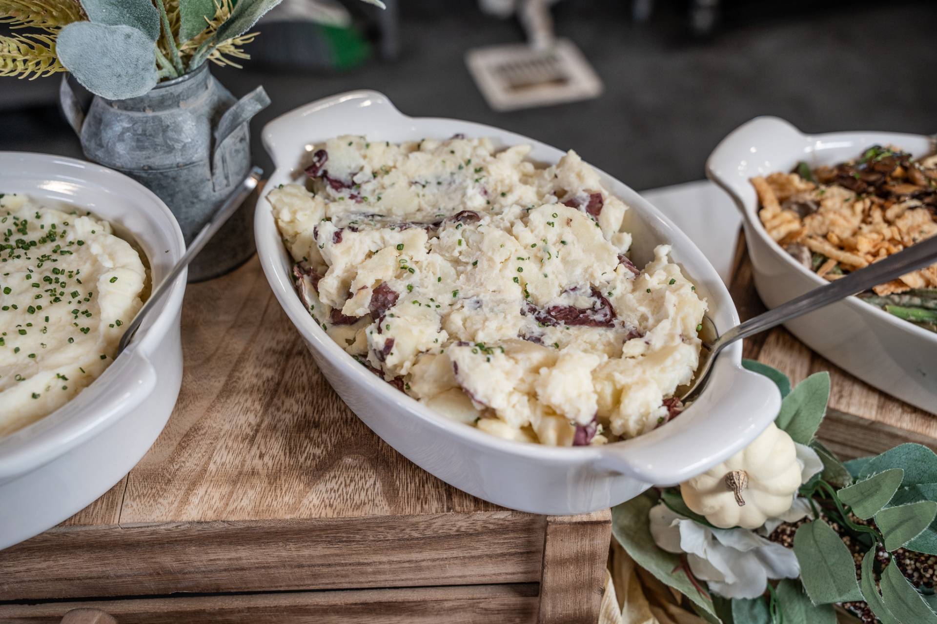 RUSTIC MASH POTATOES