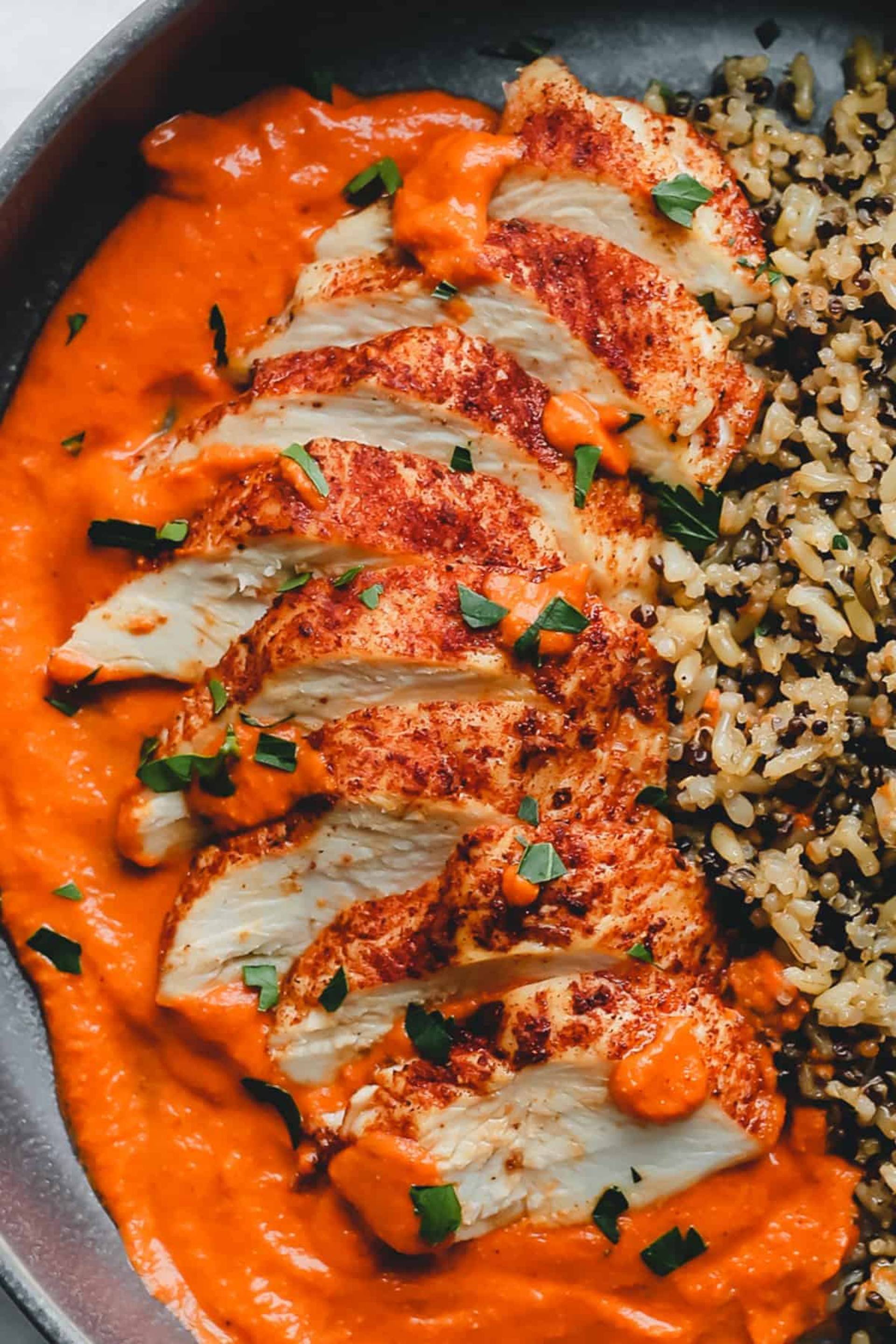 LOW CARB- Romesco Chicken